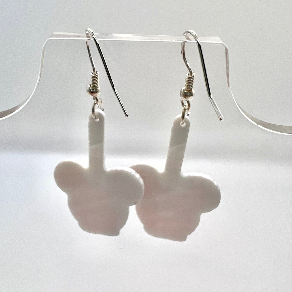 Mickey Caramel Apple Earrings - Orlando Vacation Earrings - Food Earrings - Picture 4 of 7
